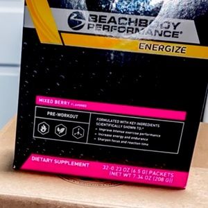 Performance Energize : BERRY NEW AND SEALED